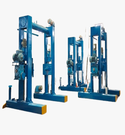 Take up and pay off stand